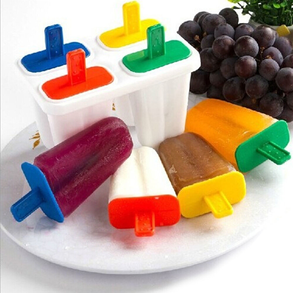 Best ideas about DIY Popsicle Molds
. Save or Pin 4 Cell DIY Frozen Ice Cream Mold Popsicle Maker Lolly Now.