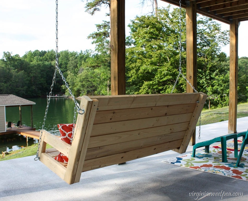 Best ideas about DIY Porch Swing
. Save or Pin DIY 2x4 Porch Swing Sweet Pea Now.