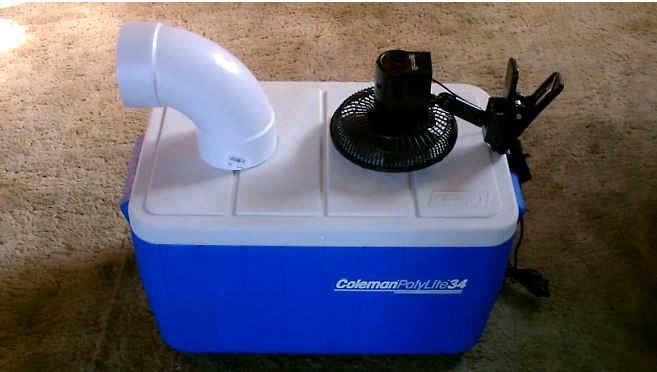 Best ideas about DIY Portable Ac
. Save or Pin This Guy’s DIY Air Conditioner Is All You’ll Need to Stay Now.
