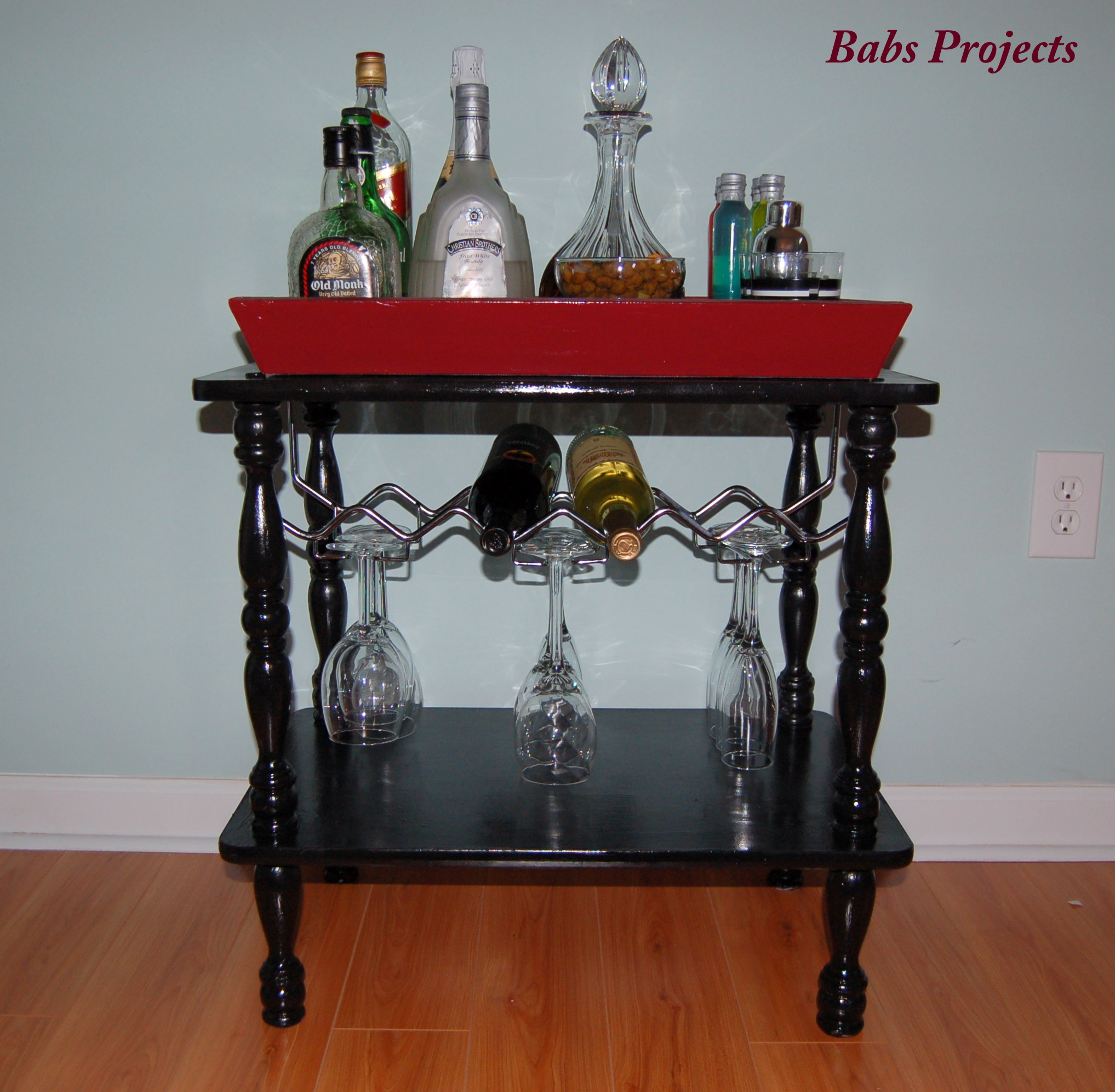 Best ideas about DIY Portable Bar
. Save or Pin Portable Mini Bar DIY Project Babs Projects Now.