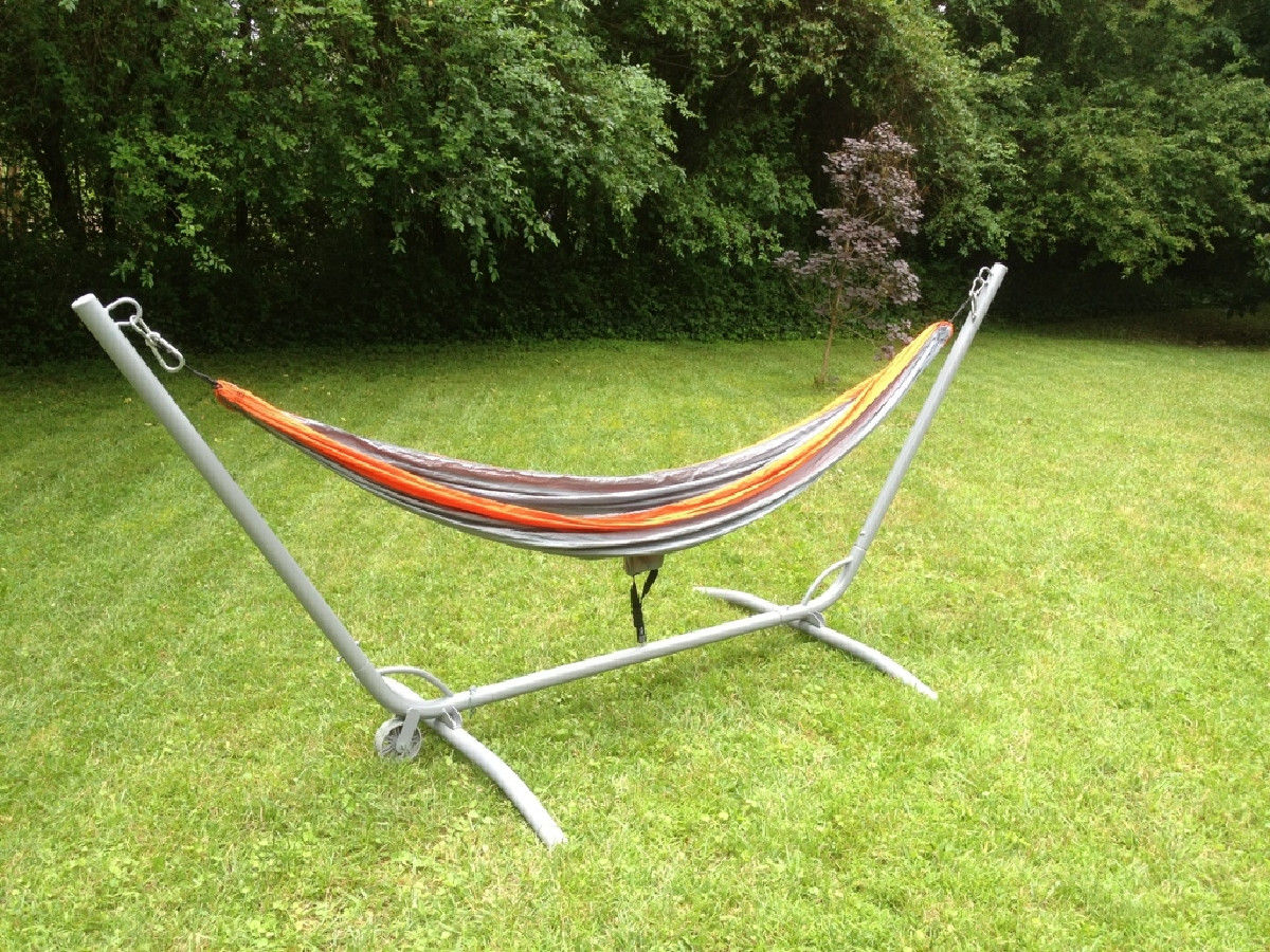 Best ideas about DIY Portable Hammock Stand
. Save or Pin Portable Hammock Stand Plans Fuzzbeed HD Gallery Now.