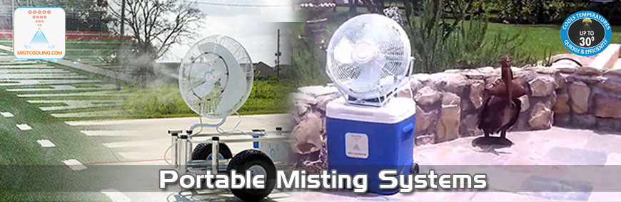 Best ideas about DIY Portable Mister
. Save or Pin Portable Misting Outdoor cooling Misting System Now.