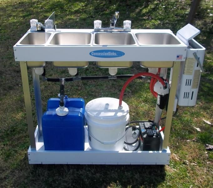 Best ideas about DIY Portable Sink
. Save or Pin Portable Sink Mobile Concession 3 partment Hot Water Now.