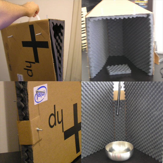 Best ideas about DIY Portable Vocal Booth
. Save or Pin Portable Mini Vocal Booth Now.