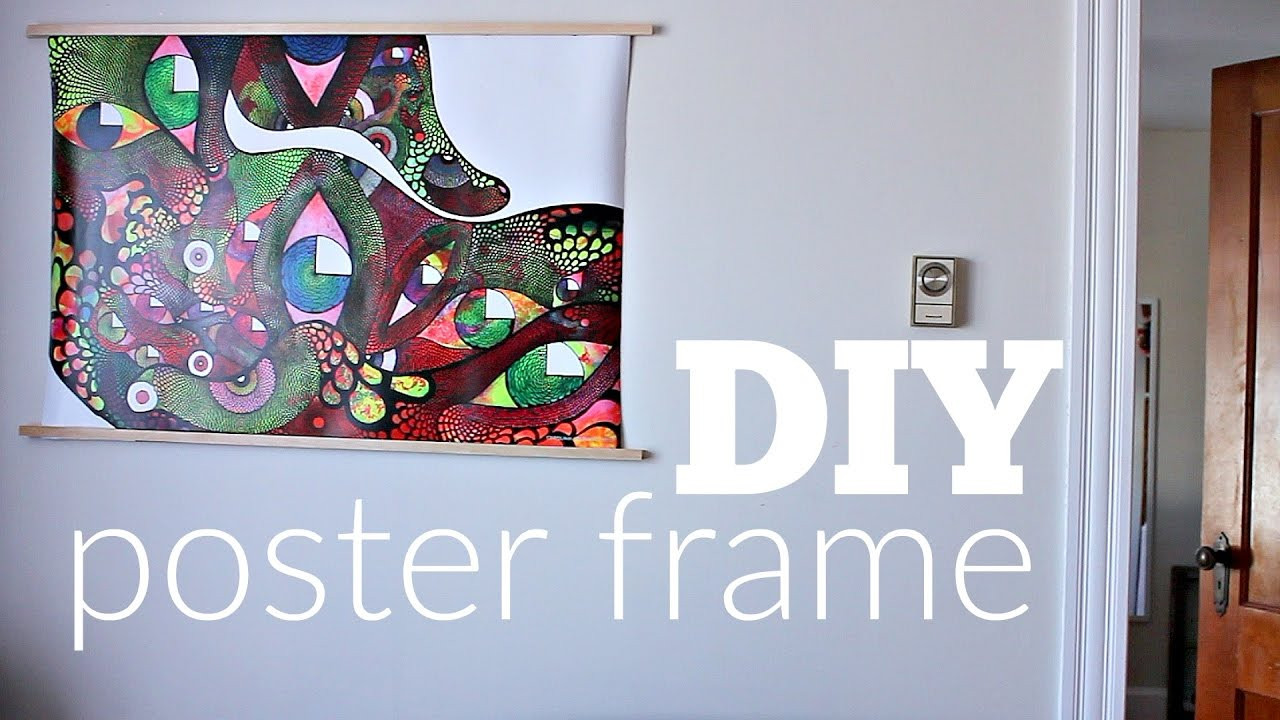 Best ideas about DIY Poster Frame
. Save or Pin DIY Poster Frame Now.