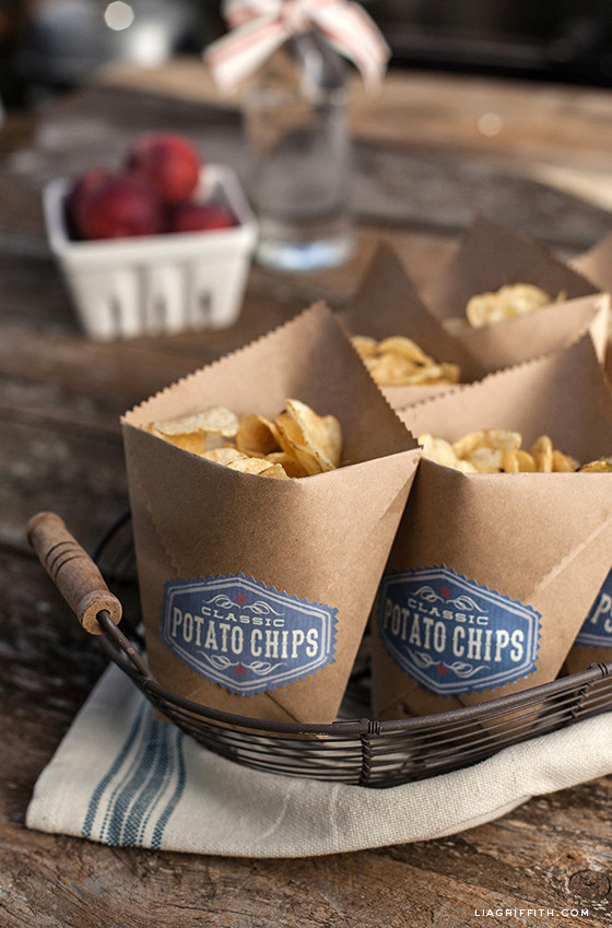 Best ideas about DIY Potato Chips
. Save or Pin Paper DIY Snack Bags for Summer Parties Now.