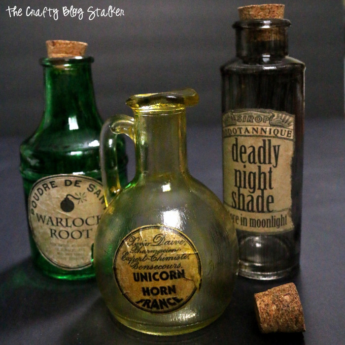 Best ideas about DIY Potion Bottles
. Save or Pin How to Make Potion Bottles for Halloween Now.