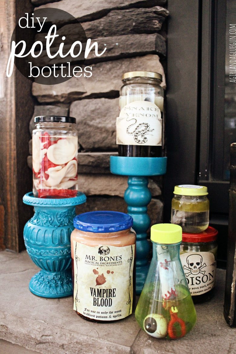 Best ideas about DIY Potion Bottles
. Save or Pin potion bottles diy A girl and a glue gun Now.