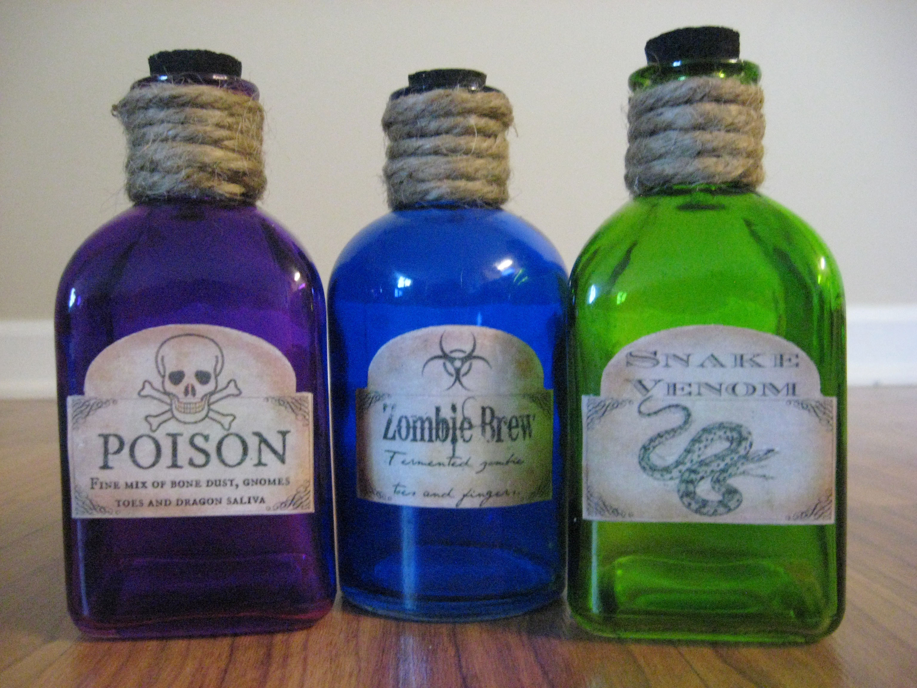 Best ideas about DIY Potion Bottles
. Save or Pin DIY Halloween Potion Bottles Now.