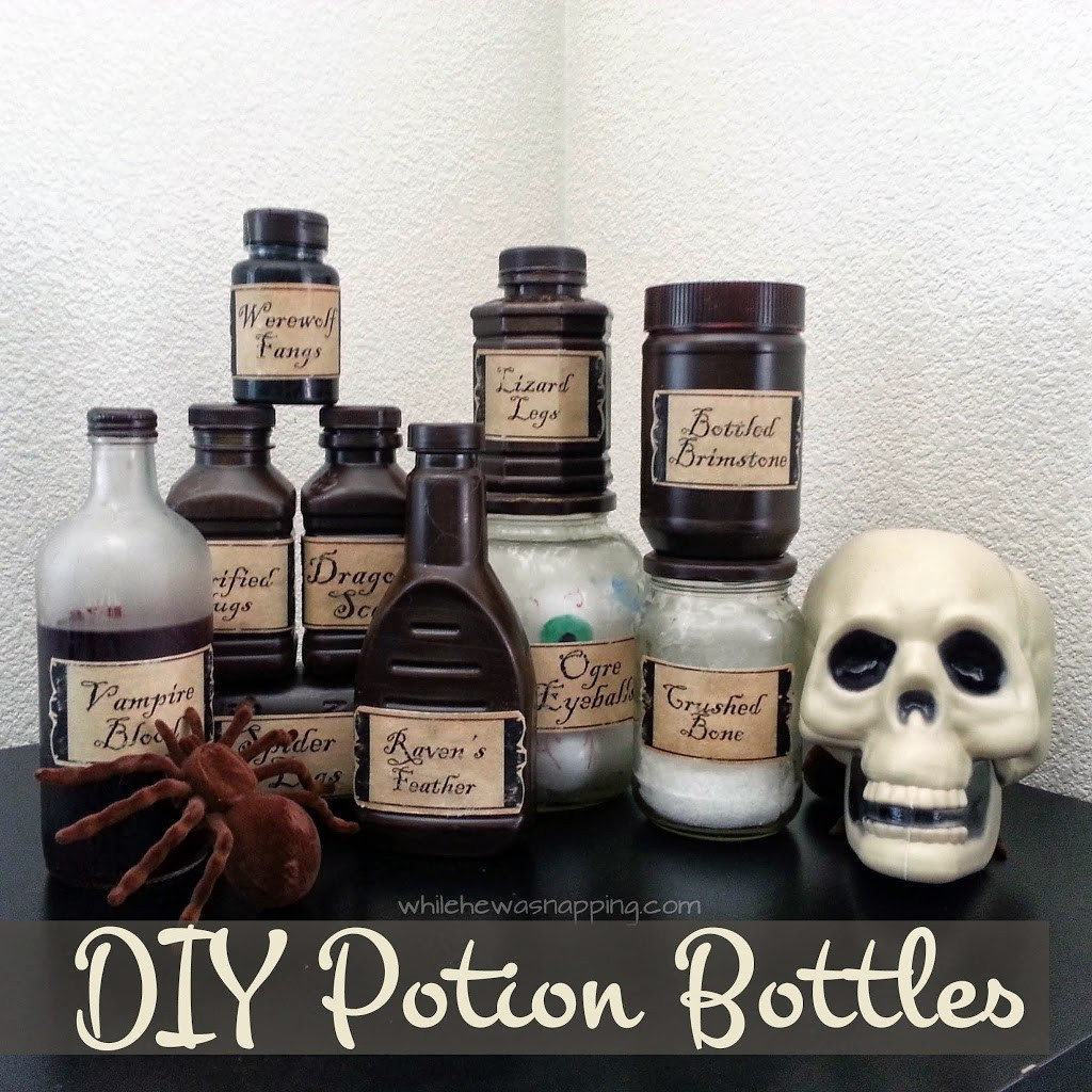 Best ideas about DIY Potion Bottles
. Save or Pin DIY Witch s Potion Bottles Now.