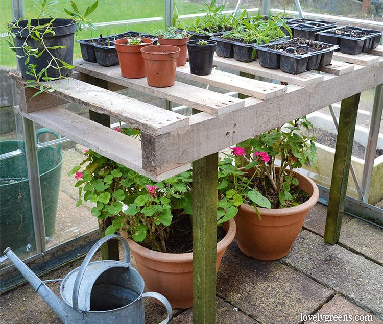 Best ideas about DIY Potting Bench From Pallets
. Save or Pin DIY Pallet Wood Potting Bench Lovely Greens Now.