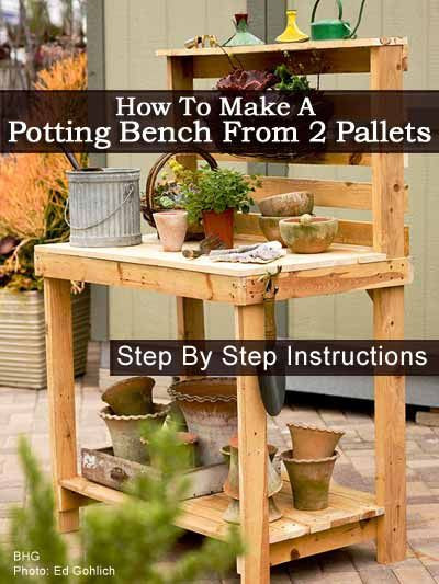 Best ideas about DIY Potting Bench From Pallets
. Save or Pin Pallet Potting Bench on Pinterest Now.