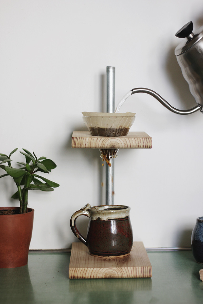 Best ideas about DIY Pour Over Coffee Stand
. Save or Pin DIY Pour Over Coffee Stand The Merrythought Now.