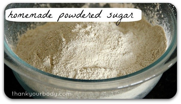 Best ideas about DIY Powdered Sugar
. Save or Pin Homemade Powdered Sugar Recipe Now.