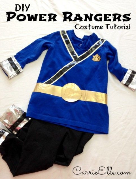 Best ideas about DIY Power Ranger Costume
. Save or Pin DIY Power Rangers Costume Tutorial Halloween Now.