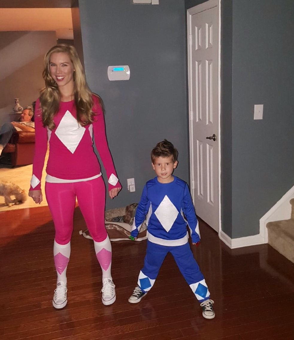 Best ideas about DIY Power Ranger Costume
. Save or Pin DIY power ranger costumes lots of hot glue and felt Now.