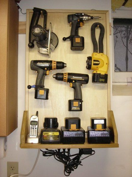 Best ideas about DIY Power Tool Storage
. Save or Pin Cordless tool charger station DIY Do It Yourself DIY Now.