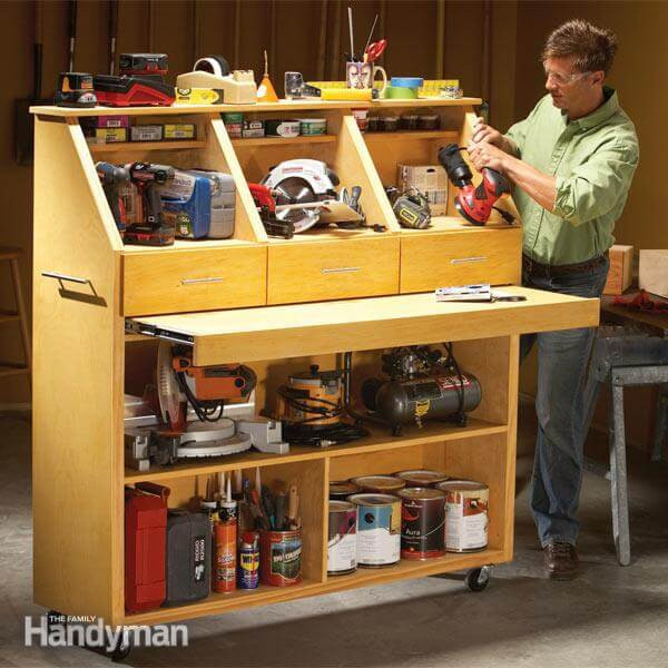 Best ideas about DIY Power Tool Storage
. Save or Pin 14 Power Tool Storage Ideas So You Never Lose Them Again Now.