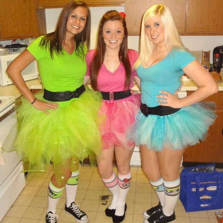 Best ideas about DIY Powerpuff Girl Costume
. Save or Pin Powerpuff Girls costumes no sew tutus Now.