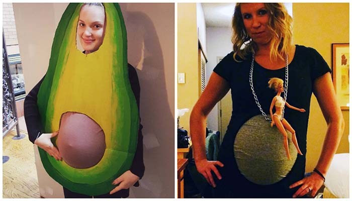 Best ideas about DIY Pregnancy Costume
. Save or Pin The Best DIY Halloween Costumes For Pregnant Women Now.