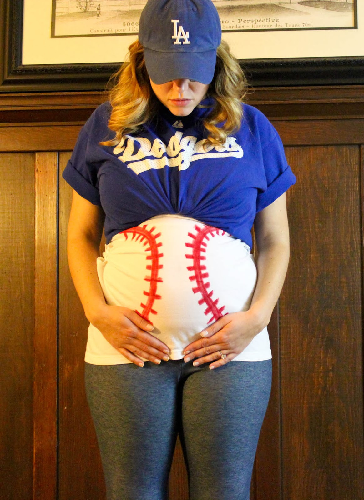 Best ideas about DIY Pregnant Costume
. Save or Pin From Dahlias to Doxies DIY Pregnant Baseball and Umpire Now.