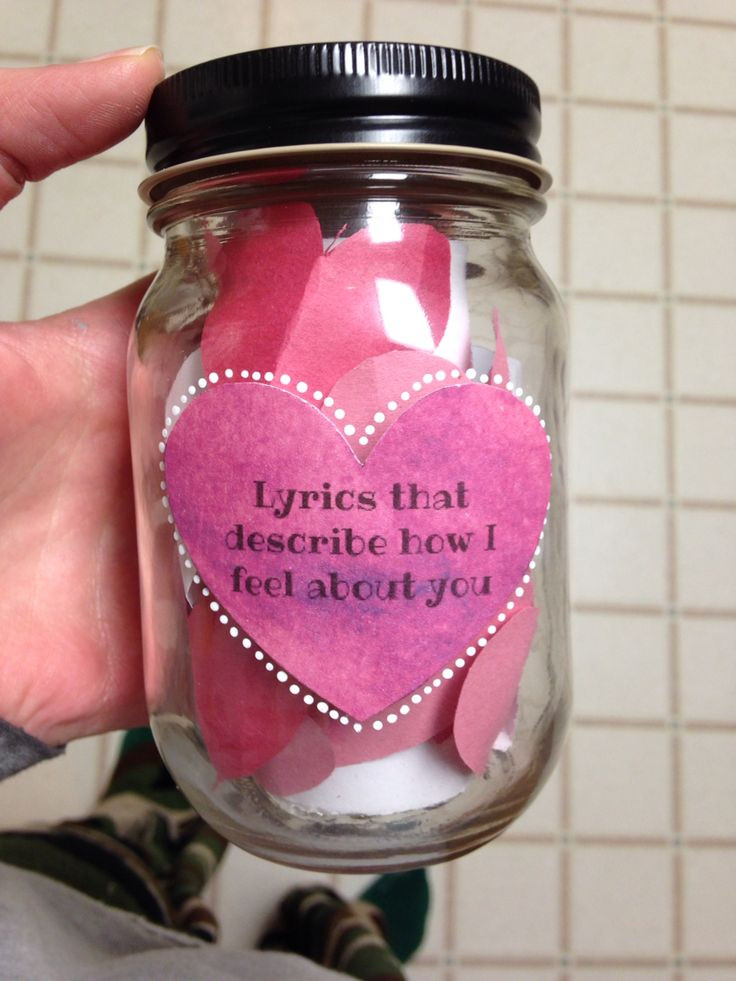 Best ideas about DIY Present For Boyfriend
. Save or Pin Lyrics that describe how I feel about you Mason Jar Now.