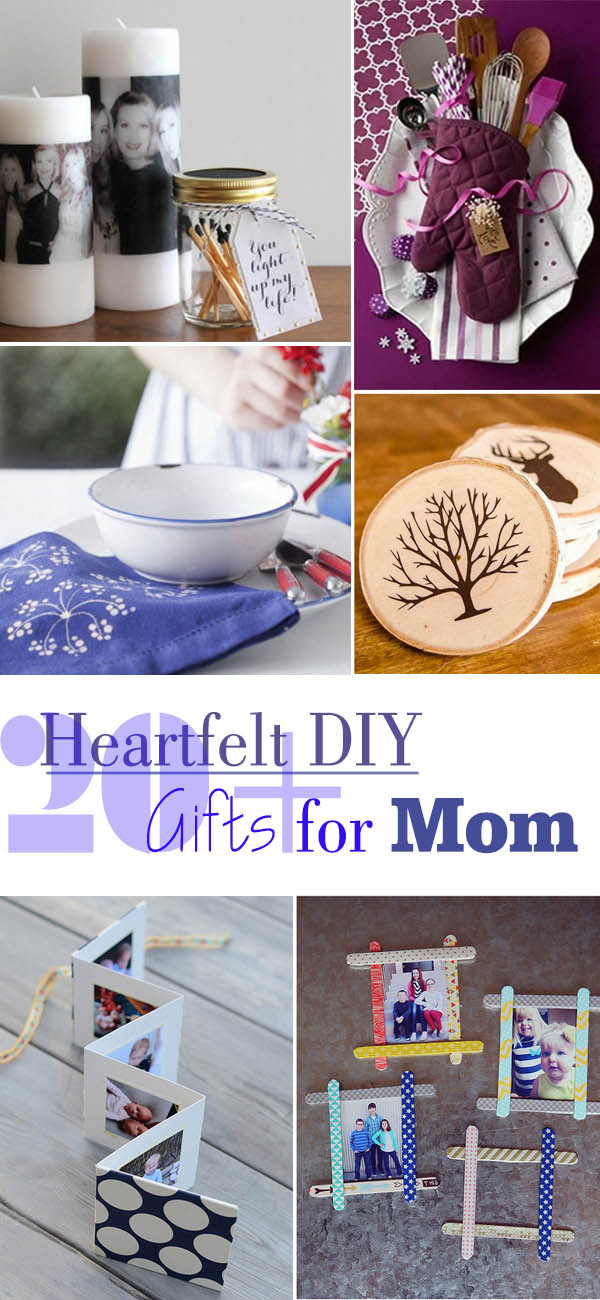 Best ideas about DIY Present For Mom
. Save or Pin 20 Heartfelt DIY Gifts for Mom 2017 Now.