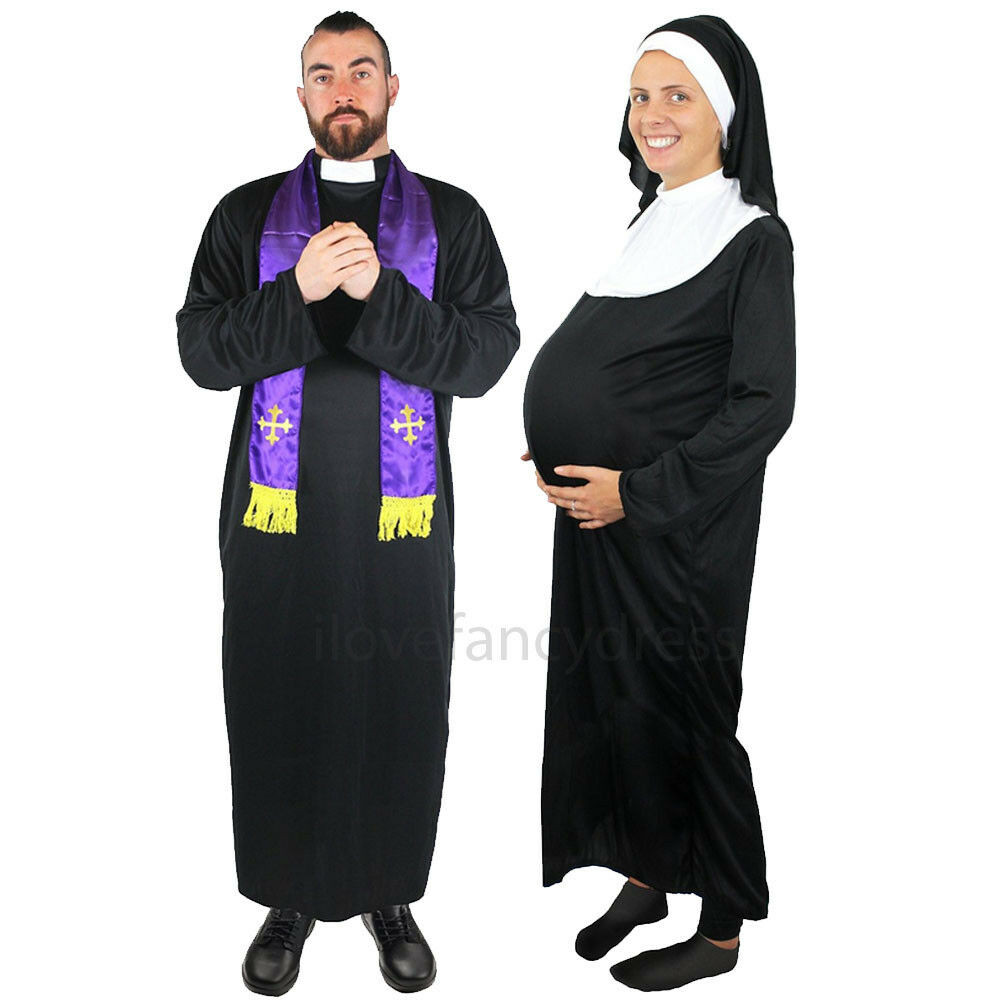 Best ideas about DIY Priest Costume
. Save or Pin PRIEST OR PREGNANT NUN COSTUME RELIGIOUS FUNNY FANCY DRESS Now.