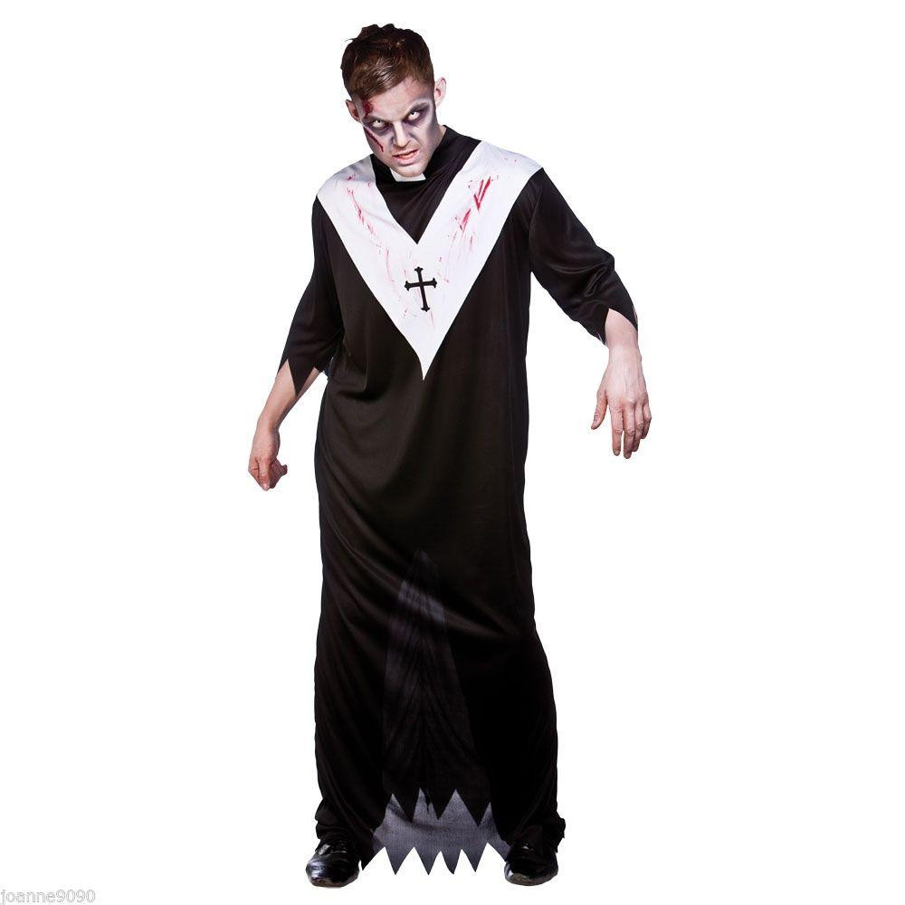 Best ideas about DIY Priest Costume
. Save or Pin MENS LADIES POSSESSED SATANIC ZOMBIE PRIEST NUN HALLOWEEN Now.