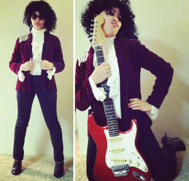 Best ideas about DIY Prince Purple Rain Costume
. Save or Pin DIY thrift store Prince Purple Rain Halloween costume Now.