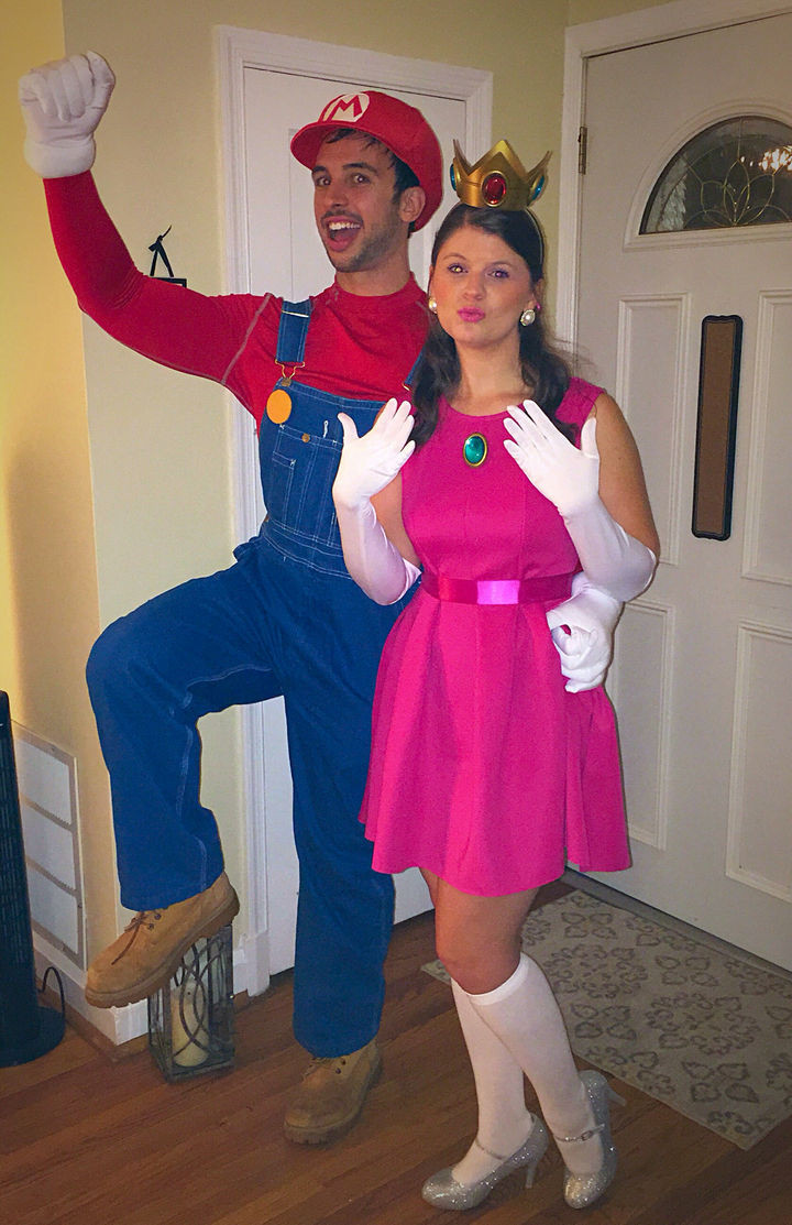 Best ideas about DIY Princess Peach Costume
. Save or Pin 23 Super Mario and Luigi Costumes For Halloween Updated Now.