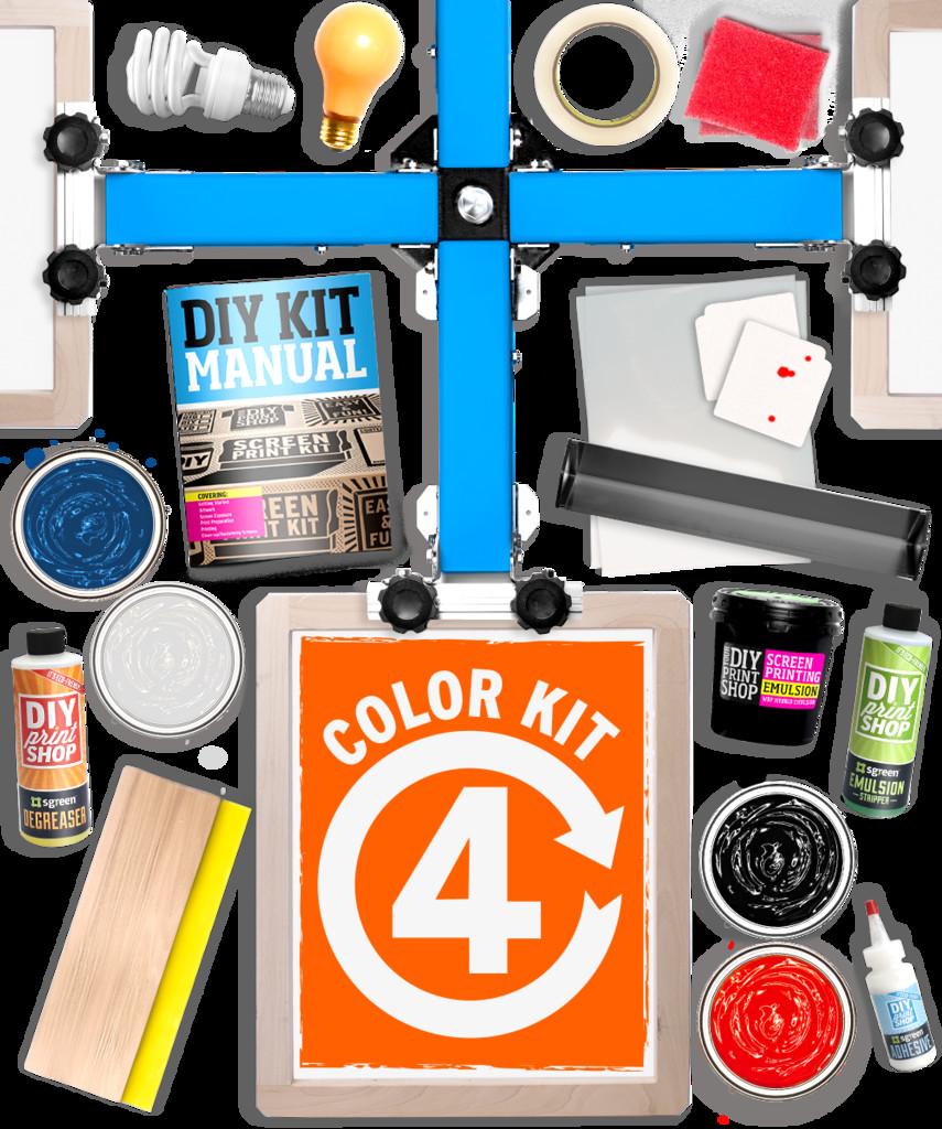 Best ideas about DIY Print Shop
. Save or Pin DIY Screen Printing at Home Kits by DIY Print Shop Made Now.