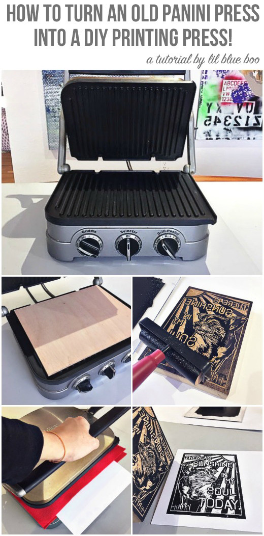 Best ideas about DIY Printing Press
. Save or Pin How to Make a DIY Printing Press from a Panini Press Now.