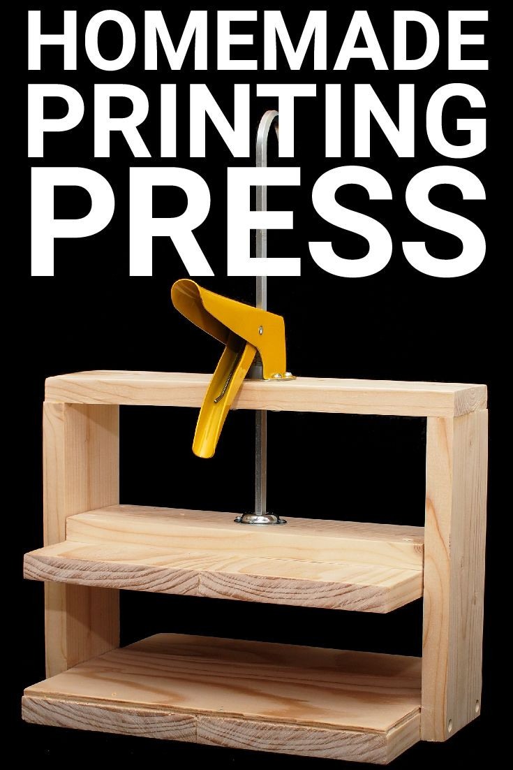 Best ideas about DIY Printing Press
. Save or Pin Simple Homemade Printing Press Makify Now.