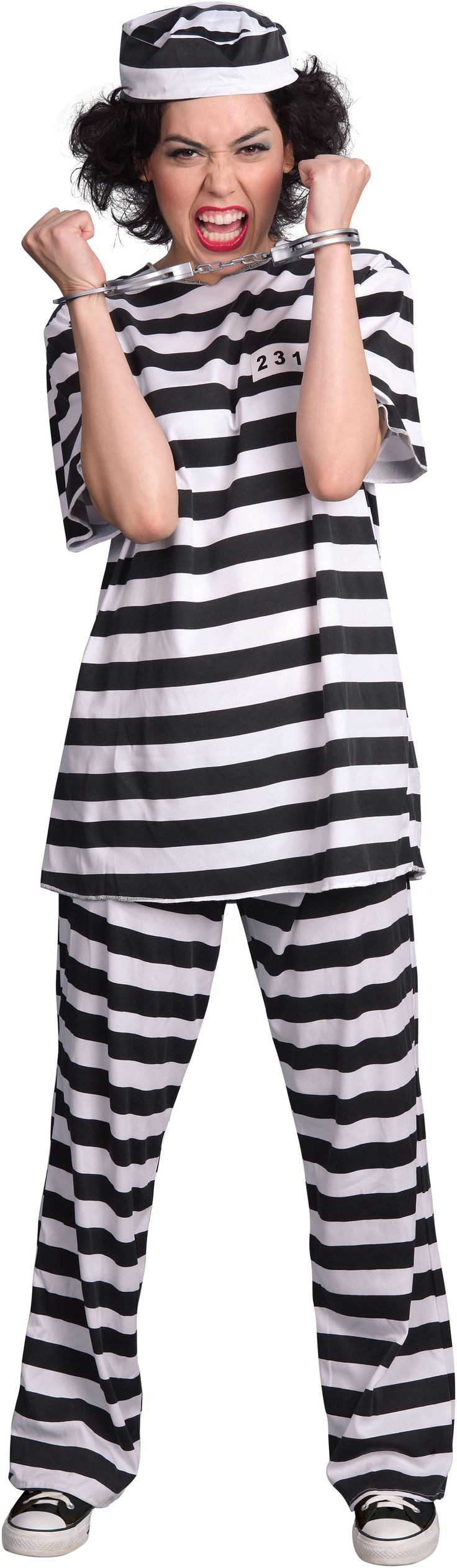 Best ideas about DIY Prisoner Costume
. Save or Pin Female Prisoner Adult Costume Now.