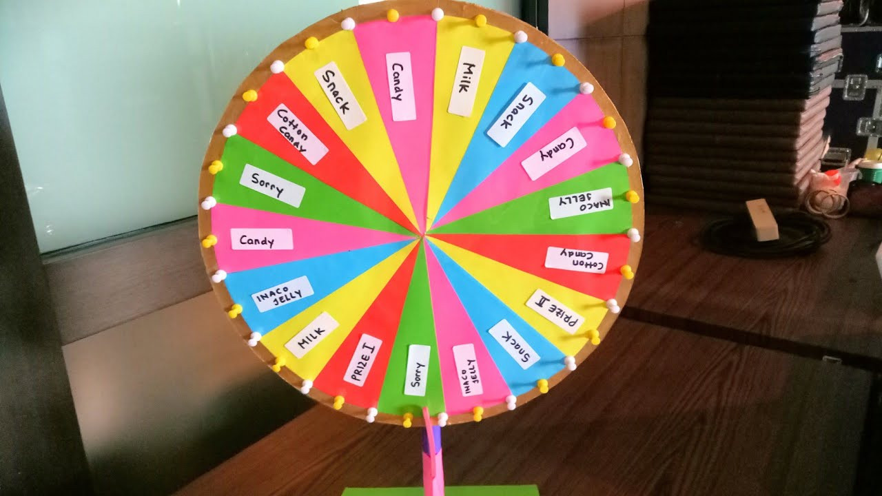 Best ideas about DIY Prize Wheel
. Save or Pin How to make wheel of fortune with fid spinner Now.