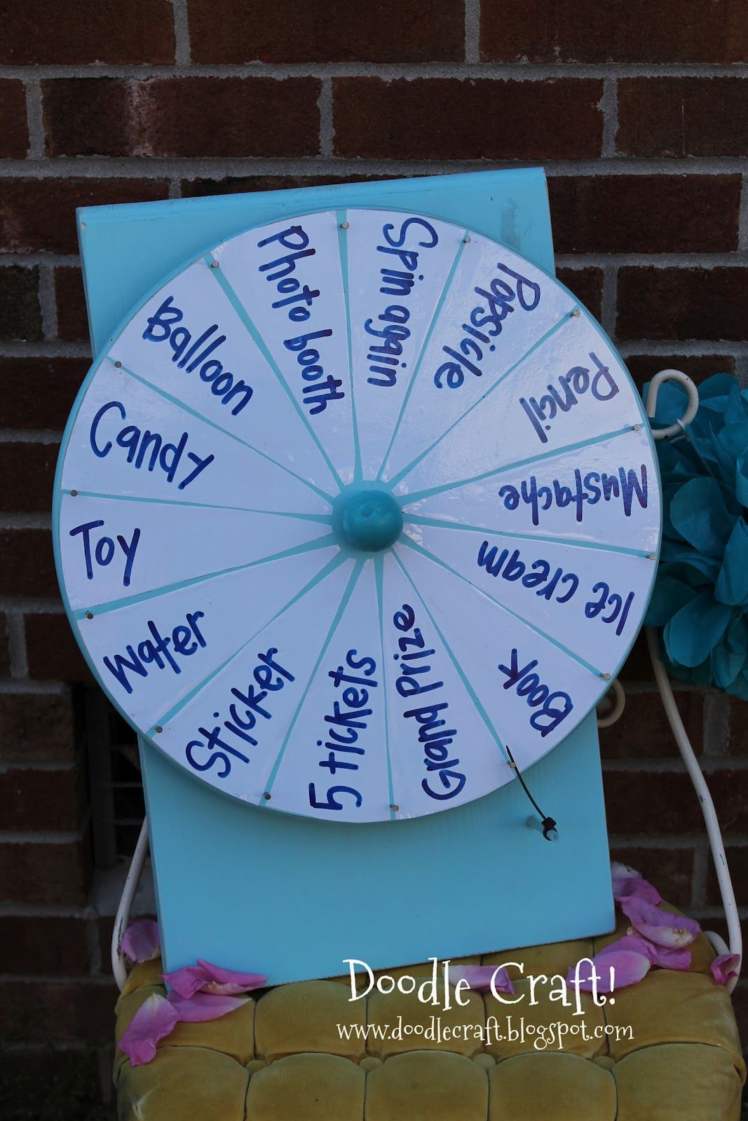 Best ideas about DIY Prize Wheel
. Save or Pin Super Spinning Prize Wheel DIY Crafty things Now.