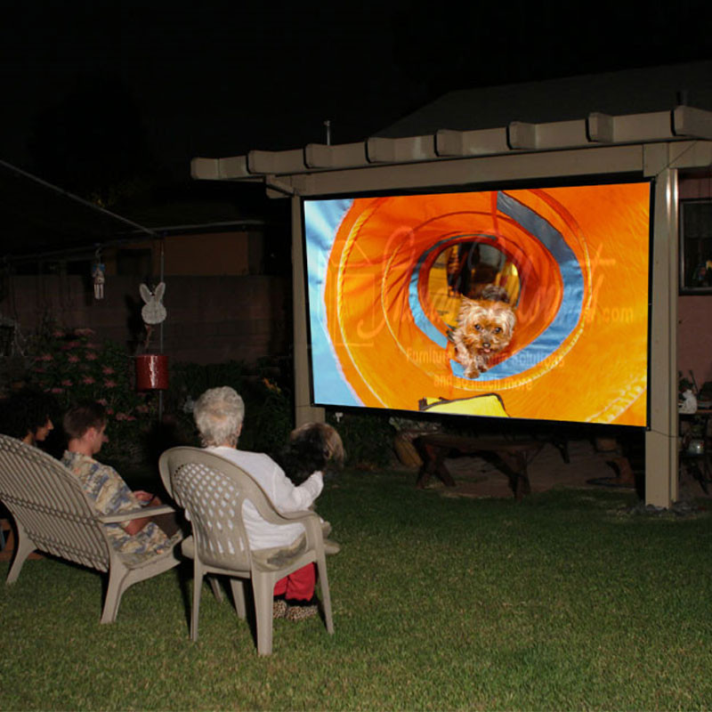 Best ideas about DIY Projector Screen Stand
. Save or Pin Elite Screens DIY PRO Outdoor Rear Projector Screens Now.