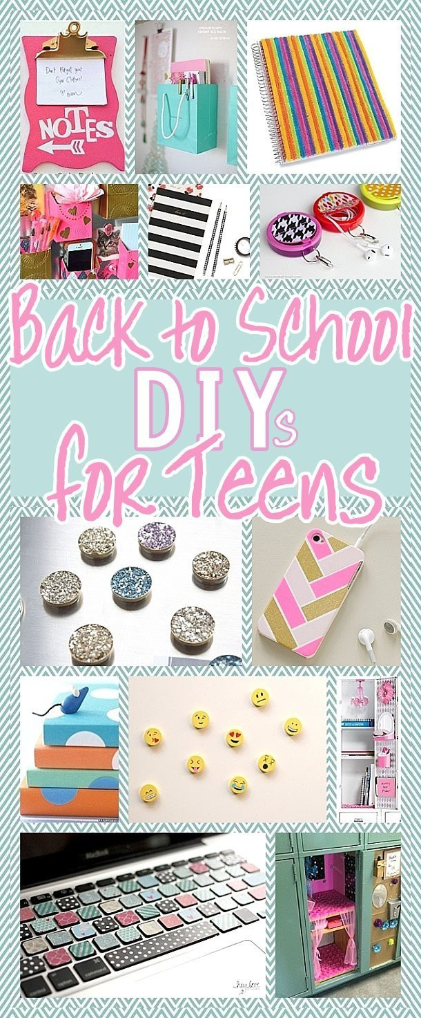 Best ideas about DIY Projects For Teens
. Save or Pin The BEST Back to School DIY Projects for Teens and Tweens Now.