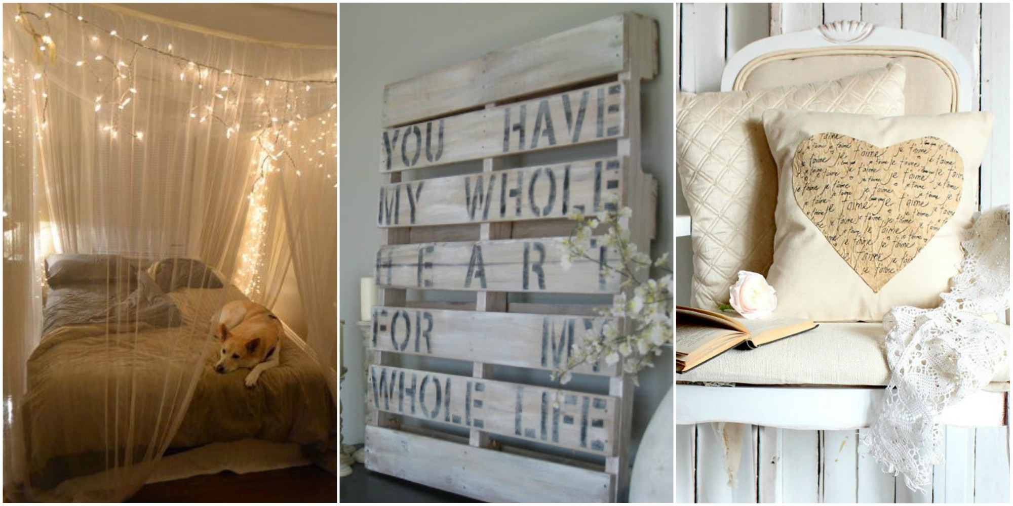 Best ideas about DIY Projects For Your Bedroom
. Save or Pin 21 DIY Romantic Bedroom Decorating Ideas Country Living Now.