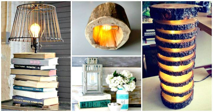 Best ideas about DIY Projects Ideas
. Save or Pin 15 Unique DIY Lamp Ideas To Light up Your Home Creatively Now.