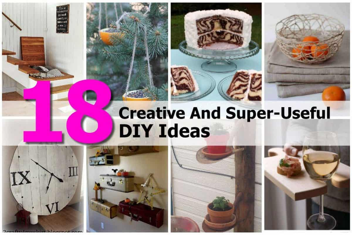 Best ideas about DIY Projects Ideas
. Save or Pin 18 Creative And Super Useful DIY Ideas Now.