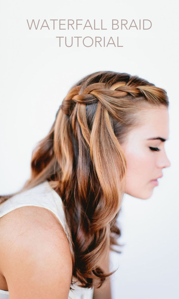 Best ideas about Diy Prom Hairstyle
. Save or Pin Waterfall Braid Wedding Hairstyles for Long Hair ce Wed Now.