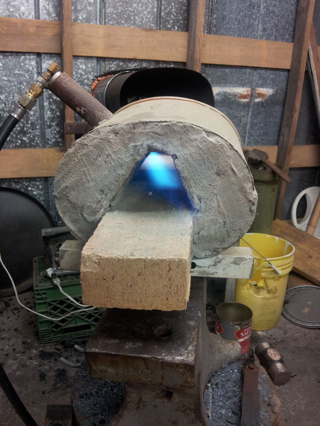 Best ideas about DIY Propane Forge
. Save or Pin Homemade gas forge Now.
