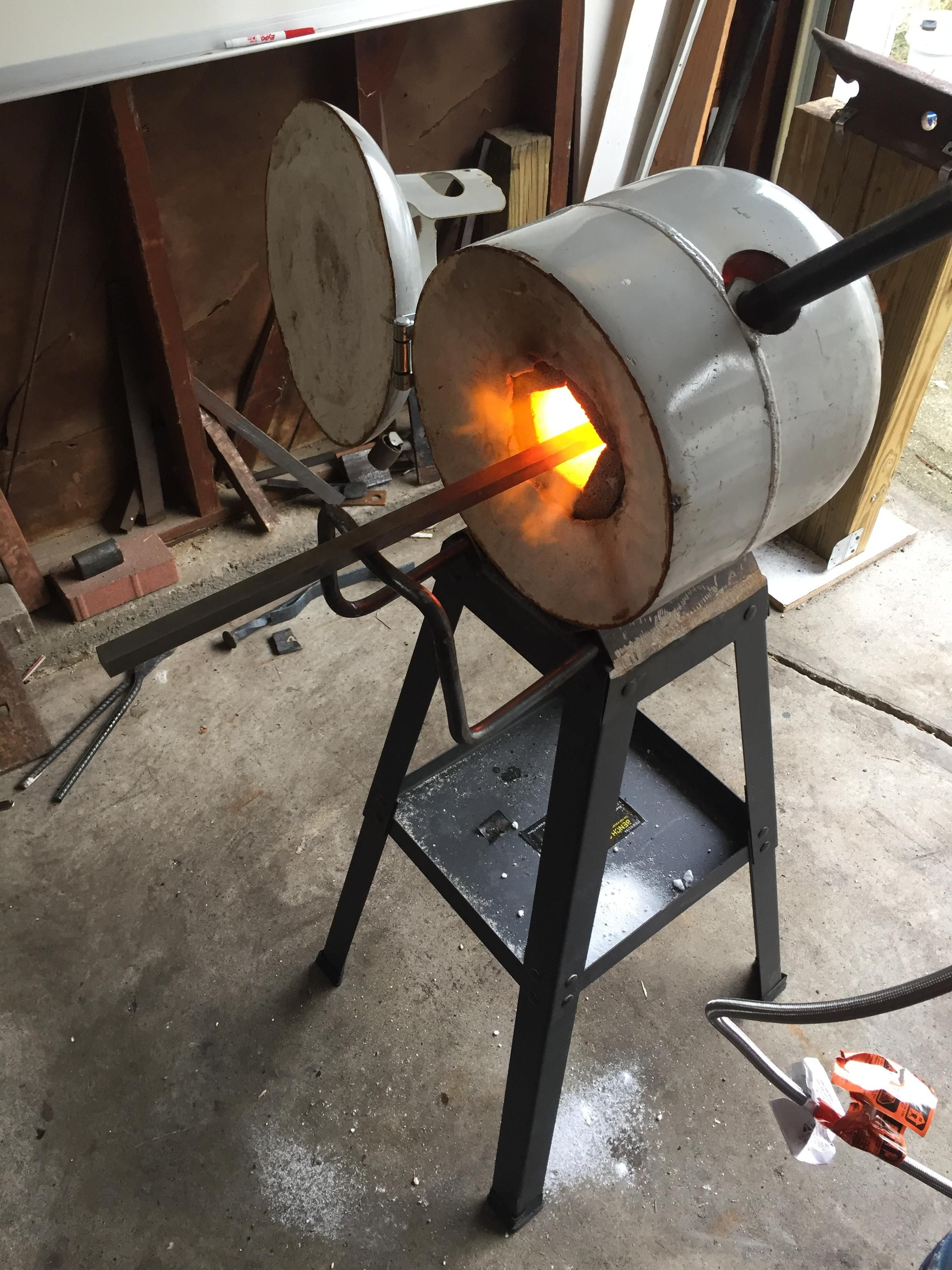 Best ideas about DIY Propane Forge
. Save or Pin Propane forge a friend and I built Now.
