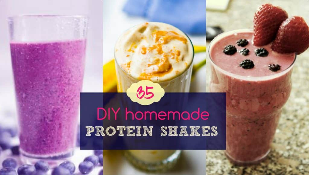 Best ideas about DIY Protein Shake
. Save or Pin 35 DIY Homemade Protein Shakes Home Reme s Now.