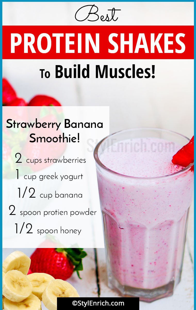 Best ideas about DIY Protein Shake
. Save or Pin Homemade Protein Shakes For Muscle Building Which You Must Now.