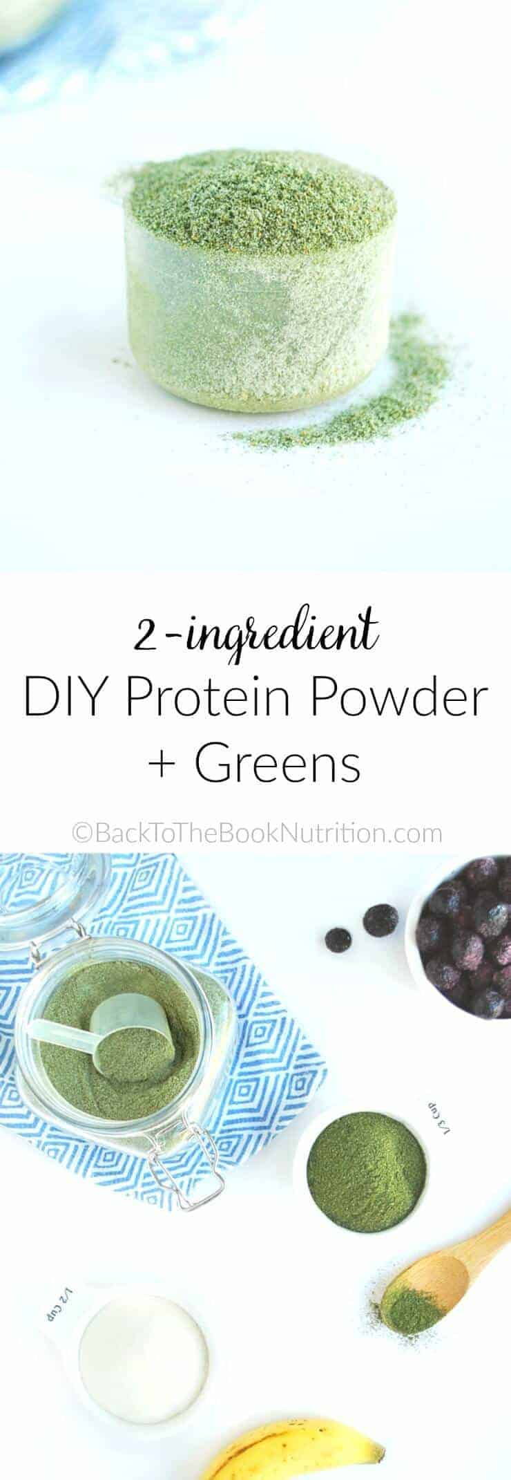 Best ideas about DIY Protein Shakes
. Save or Pin DIY Protein Powder Greens only 2 Ingre nts Now.