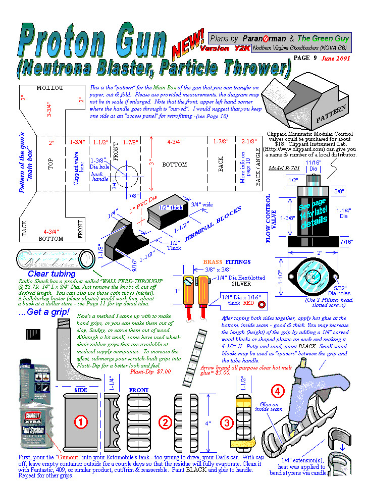 Best ideas about DIY Proton Pack Plans
. Save or Pin GhostBuster FanMade Prop Parts Now.