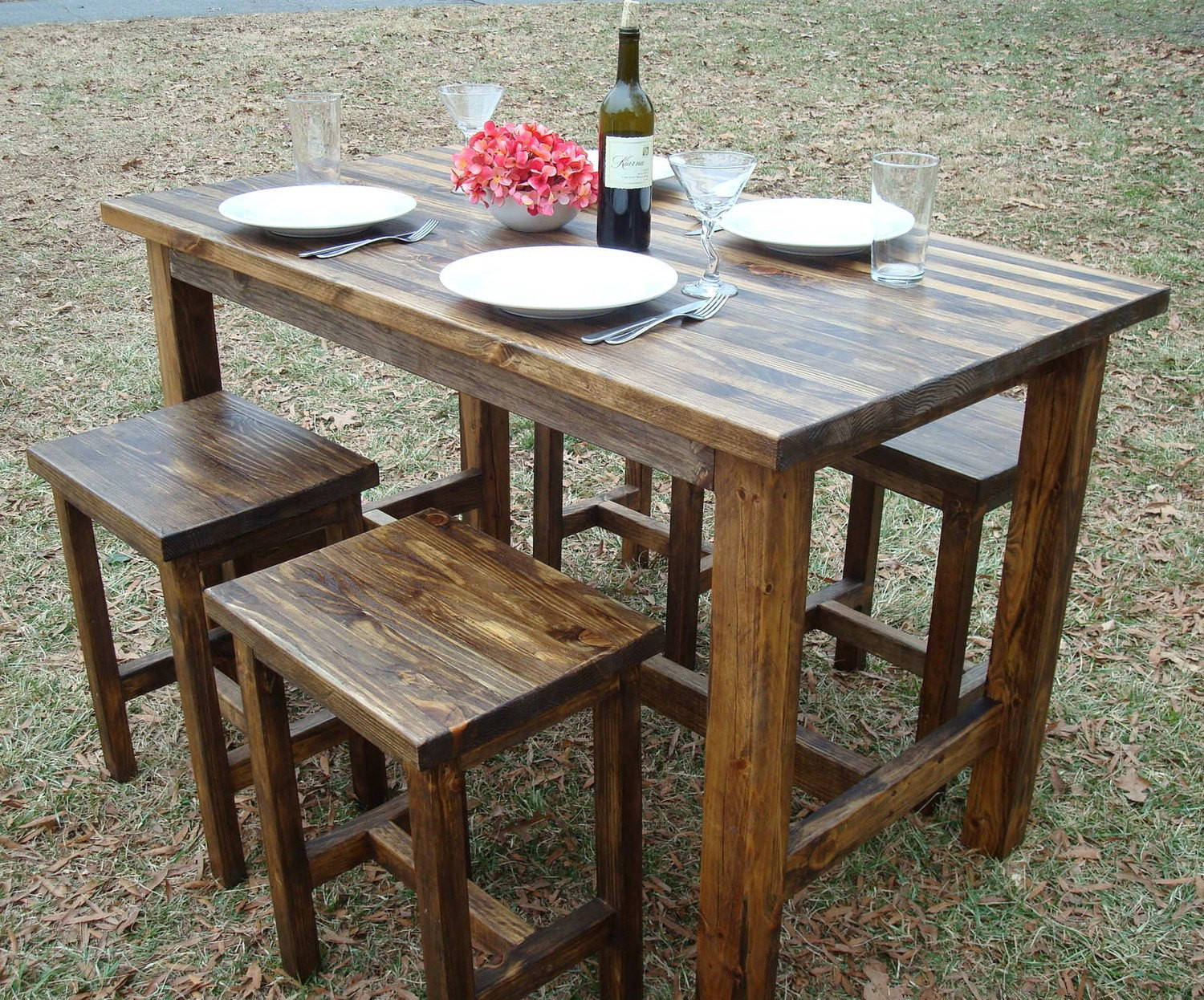 Best ideas about DIY Pub Table
. Save or Pin Bar Table and Stools Pub Table Wood Bar by Now.